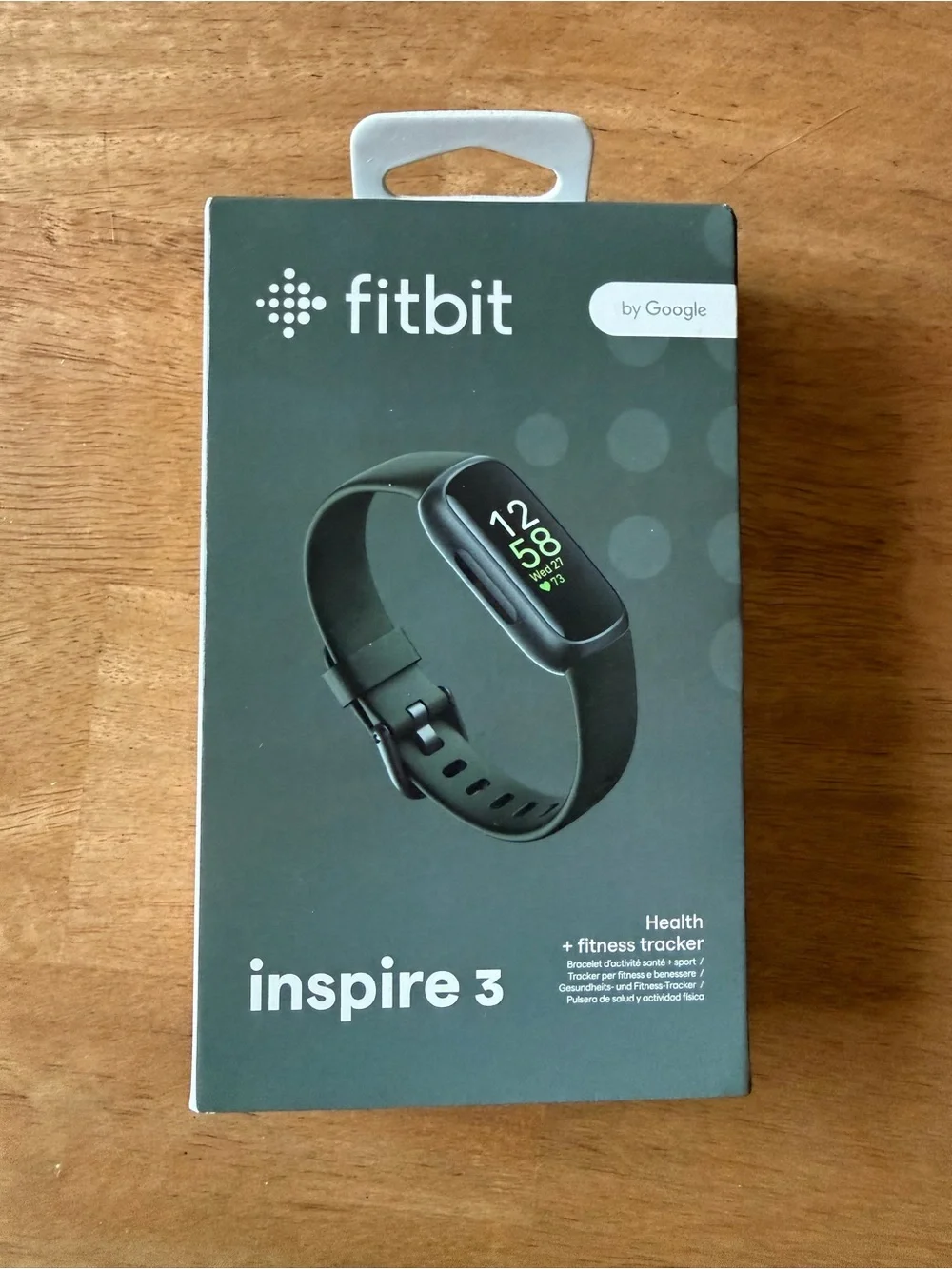 NWT Fitbit | Inspire 3 Fitness Tracker | Black